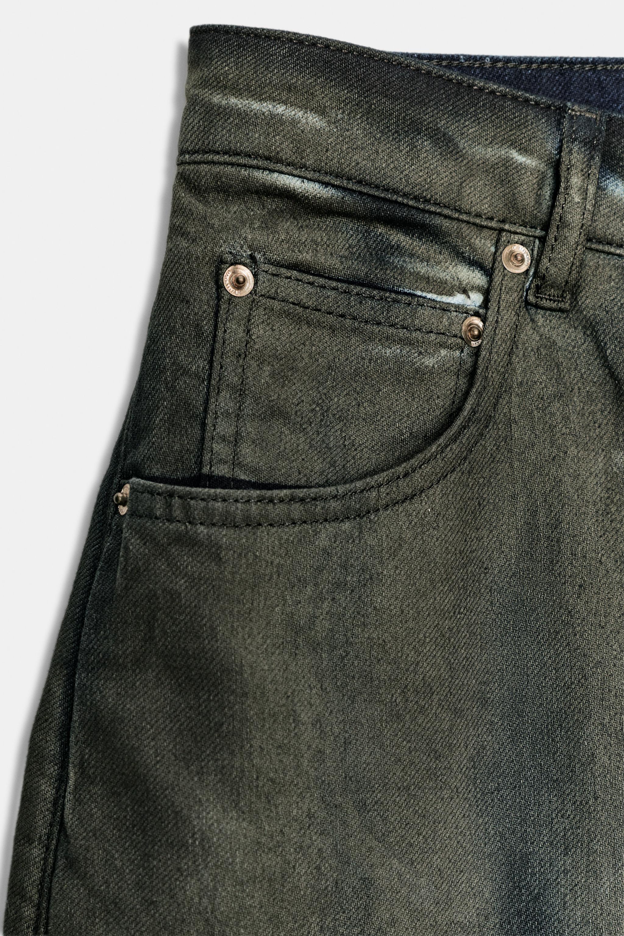 ZW COLLECTION MID-RISE BARREL LEG LIMITED EDITION JEANS